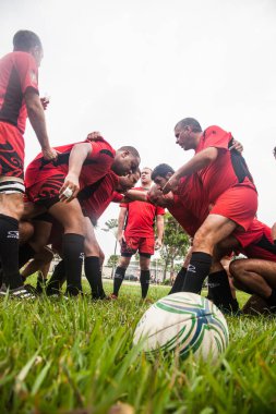 2013 - Amatör arkadaş rugby oynayan takım Pointnoire/Kongo - 18 Mayıs