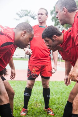 2013 - Amatör arkadaş rugby oynayan takım Pointnoire/Kongo - 18 Mayıs