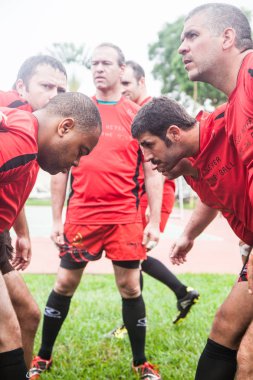 2013 - Amatör arkadaş rugby oynayan takım Pointnoire/Kongo - 18 Mayıs