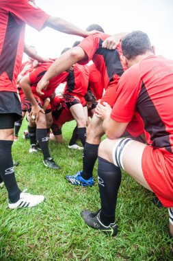 2013 - Amatör arkadaş rugby oynayan takım Pointnoire/Kongo - 18 Mayıs
