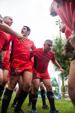 2013 - Amatör arkadaş rugby oynayan takım Pointnoire/Kongo - 18 Mayıs