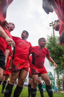 2013 - Amatör arkadaş rugby oynayan takım Pointnoire/Kongo - 18 Mayıs