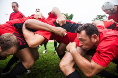2013 - Amatör arkadaş rugby oynayan takım Pointnoire/Kongo - 18 Mayıs