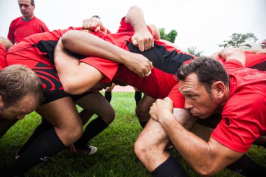 2013 - Amatör arkadaş rugby oynayan takım Pointnoire/Kongo - 18 Mayıs