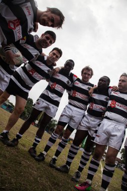 2013 - Amatör arkadaş rugby oynayan takım Pointnoire/Kongo - 18 Mayıs