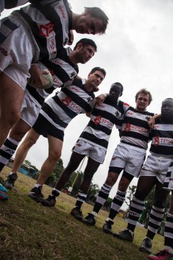 2013 - Amatör arkadaş rugby oynayan takım Pointnoire/Kongo - 18 Mayıs