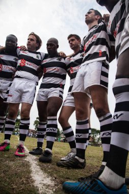 2013 - Amatör arkadaş rugby oynayan takım Pointnoire/Kongo - 18 Mayıs