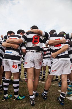 2013 - Amatör arkadaş rugby oynayan takım Pointnoire/Kongo - 18 Mayıs