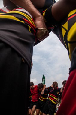 2013 - Amatör arkadaş rugby oynayan takım Pointnoire/Kongo - 18 Mayıs