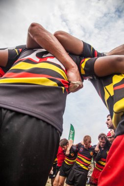 2013 - Amatör arkadaş rugby oynayan takım Pointnoire/Kongo - 18 Mayıs