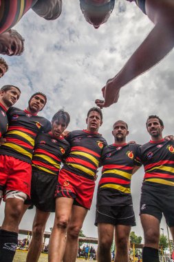 2013 - Amatör arkadaş rugby oynayan takım Pointnoire/Kongo - 18 Mayıs