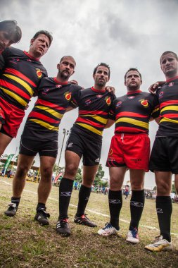 2013 - Amatör arkadaş rugby oynayan takım Pointnoire/Kongo - 18 Mayıs