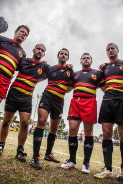 2013 - Amatör arkadaş rugby oynayan takım Pointnoire/Kongo - 18 Mayıs