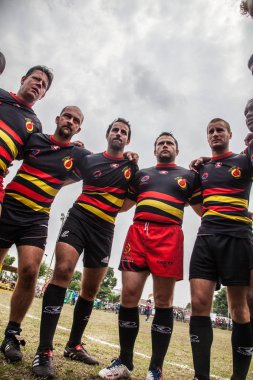 2013 - Amatör arkadaş rugby oynayan takım Pointnoire/Kongo - 18 Mayıs