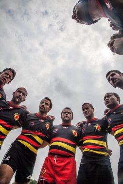 2013 - Amatör arkadaş rugby oynayan takım Pointnoire/Kongo - 18 Mayıs