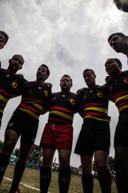 2013 - Amatör arkadaş rugby oynayan takım Pointnoire/Kongo - 18 Mayıs