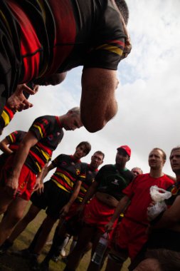 2013 - Amatör arkadaş rugby oynayan takım Pointnoire/Kongo - 18 Mayıs