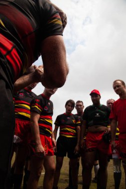 2013 - Amatör arkadaş rugby oynayan takım Pointnoire/Kongo - 18 Mayıs