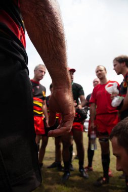 2013 - Amatör arkadaş rugby oynayan takım Pointnoire/Kongo - 18 Mayıs