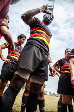 2013 - Amatör arkadaş rugby oynayan takım Pointnoire/Kongo - 18 Mayıs