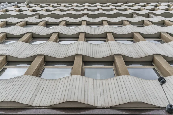 Фасад Современного Здания Лиссабоне Португалия — стоковое фото