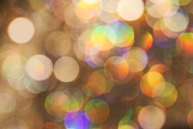 Elmas ile oluşturulan Bokeh bulanıklık.