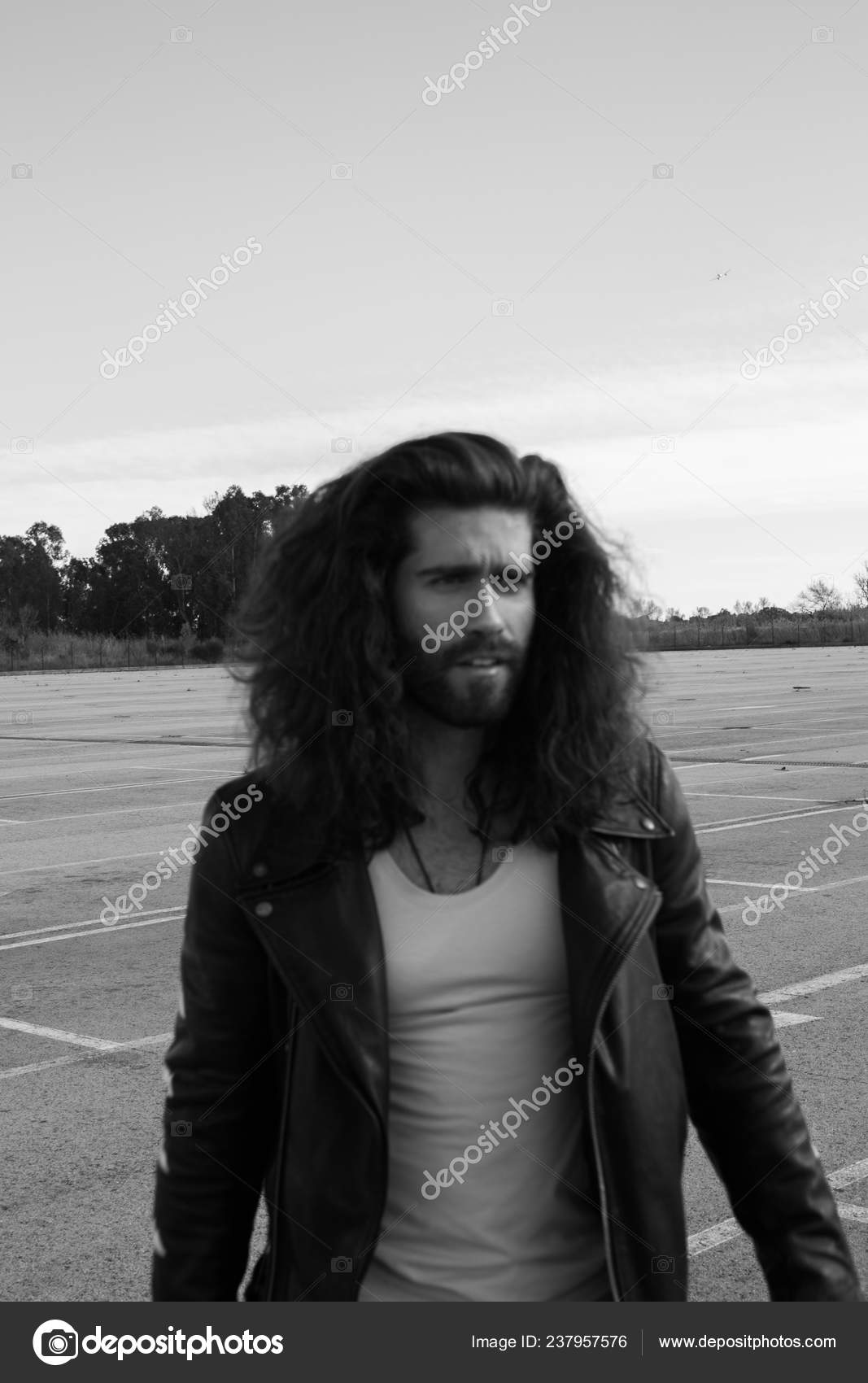 Close View Portrait Beard Hipster Man Long Dark Hair Stock Photo Image By C Marcjulsmail Gmail Com Close View Portrait Beard Hipster Man Long Dark Hair Stock Photo Image By C Marcjulsmail Gmail Com