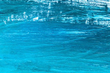 Farklı renklerle boyanmış dekoratif ahşap yüzey