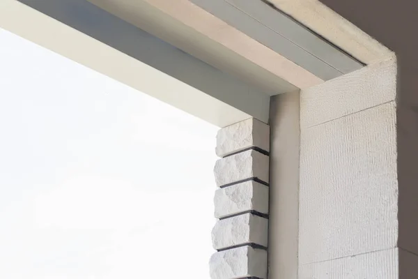 Apertura Ventanas Una Nueva Casa Preparada Para Instalación Windows —  Fotos de Stock