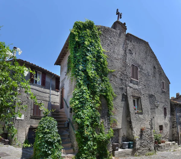 Italie, Anguillara Sabazia - 31 janvier 2016 : Anguillara est un sma — Photo