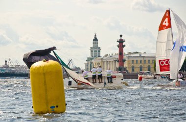Baltık yat hafta. Yarışmalar sınıf J70 yat