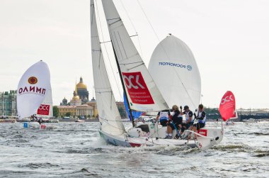 Baltık yat hafta. Yarışmalar sınıf J70 yat