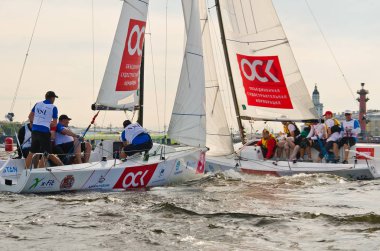 Baltık yat hafta. Yarışmalar sınıf J70 yat