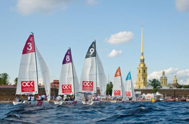 Baltık yat hafta. Yarışmalar sınıf J70 yat