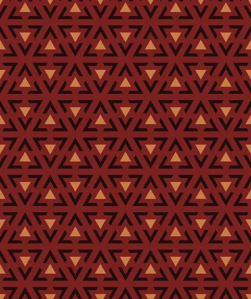 Abstracte achtergrond van naadloze driehoekige patroon. — Stockvector