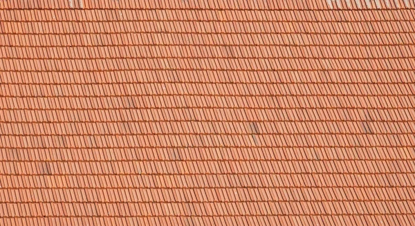 Red tiles roof background — Stock Photo, Image