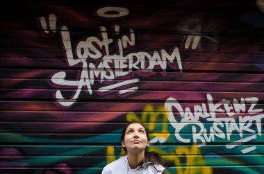 Amstrdam sokak sanatı, grafiti