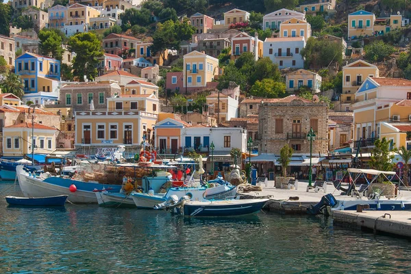 Symi, ilha de Dodecaneso, Grécia — Fotografia de Stock