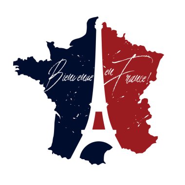 Fransa poster Hoşgeldiniz