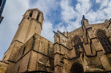 Barselona Katedrali Gothic Quarter.