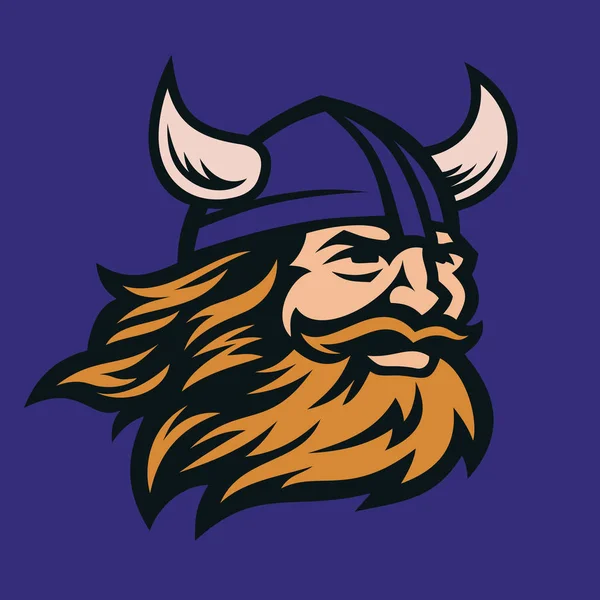 Viking baş vektör görüntü