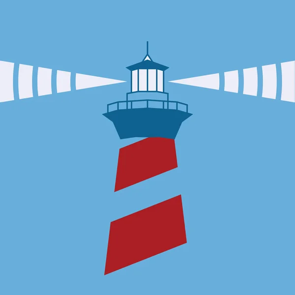 Illustration vectorielle du phare — Image vectorielle