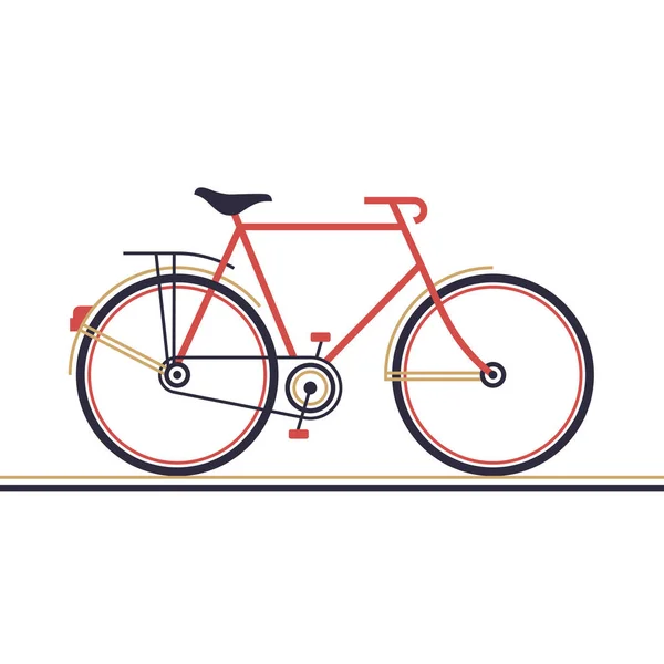 Ilustracja wektorowa rowerów — Wektor stockowy