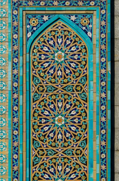 Arab ornament - decoration of a mosque in St. Petersburg — Stock Photo, Image
