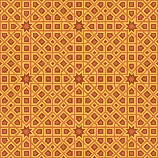 Abstracte patroon in Arabische stijl — Stockvector