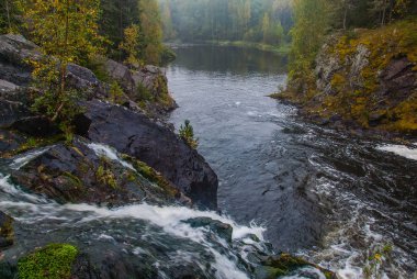 Kivach şelale Karelya, Rusya