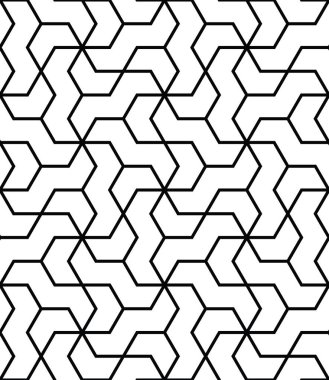 İslami geometrik kusursuz vektör deseni. Arapça geometrik arkaplan