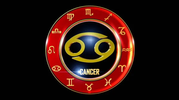 Zodiac Sign Astrology Numerology Use Clip News Show Openers Bumpers — стоковое фото