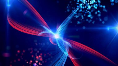 3D görüntüleme arkaplanı herhangi bir haber veya bilgi sunumu için mükemmeldir. Arka planda şık ve temiz bir düzen var.