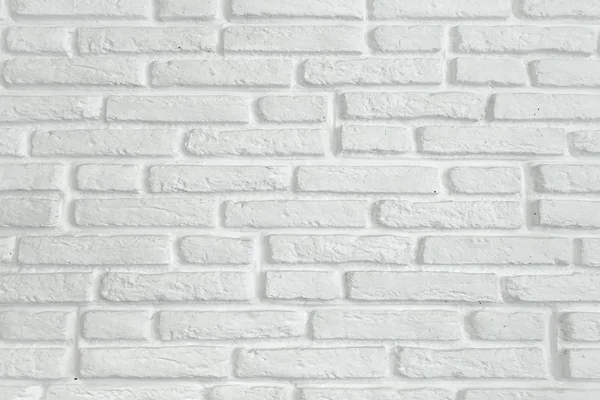 Witte Grunge Bakstenen Muur Textuur Achtergrond Achtergrondstructuur Van Witte Bakstenen — Stockfoto